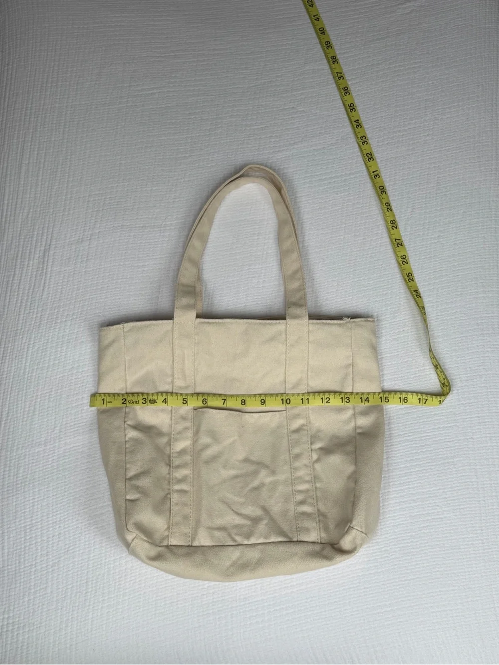 Canvas Tote Bag, Cream